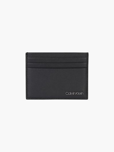 Calvin Klein Táskák & Kiegészítők HU039379 | Calvin Klein Bőr Férfi Kártyatartó Fekete